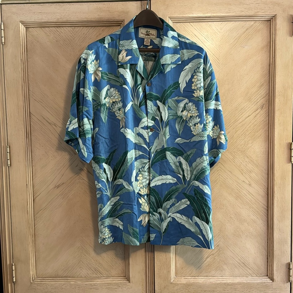 Seven Palm Brand Men’s Hawaiian Shirt - Large